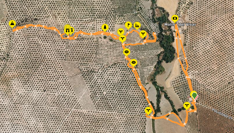 ruta senderista a la necrpolis