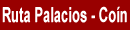 Ruta de los Palacios y de las Casas Destacadas. Co�n